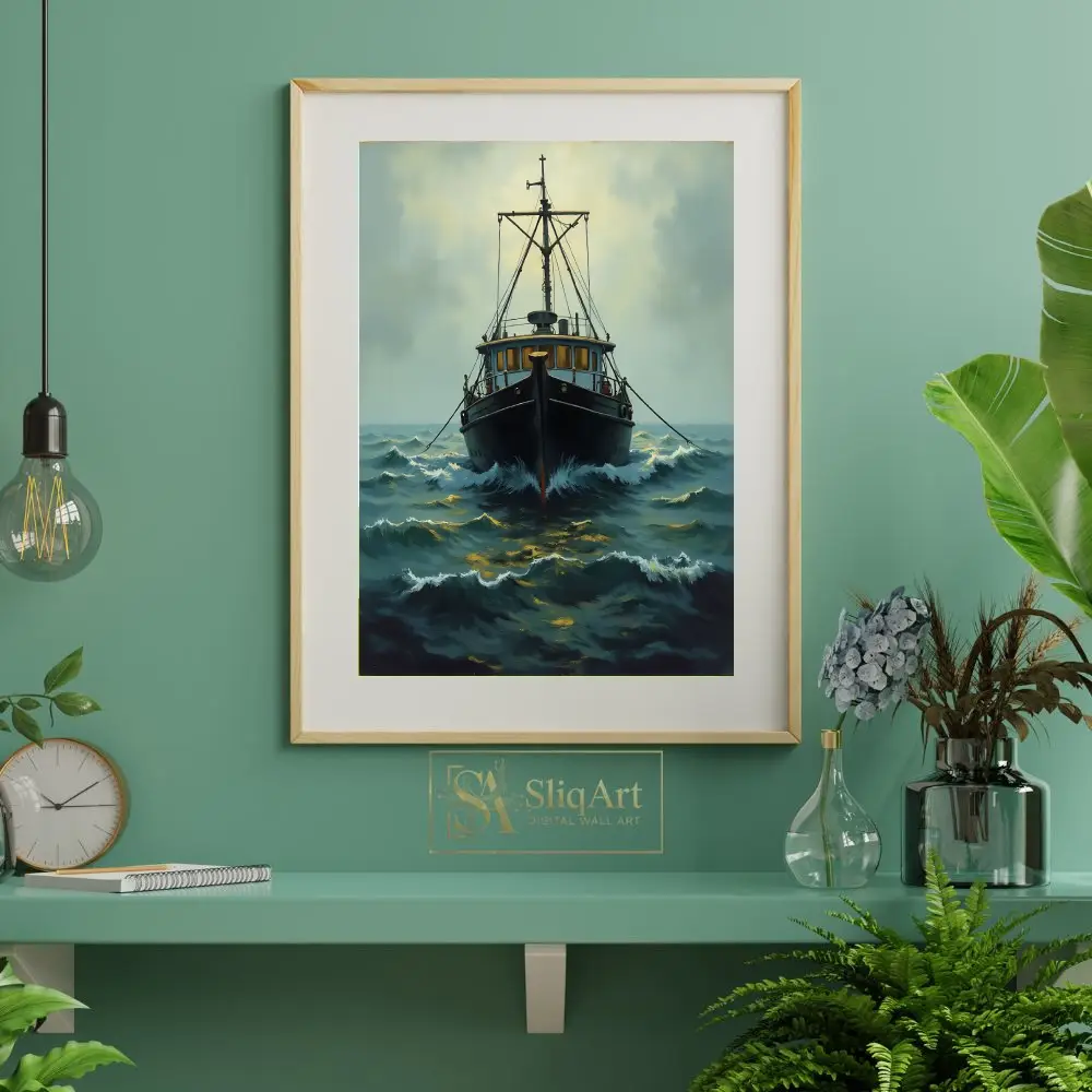 NAU-black-and-white-ship-ocean-017-06 NAU black and white ship ocean 017