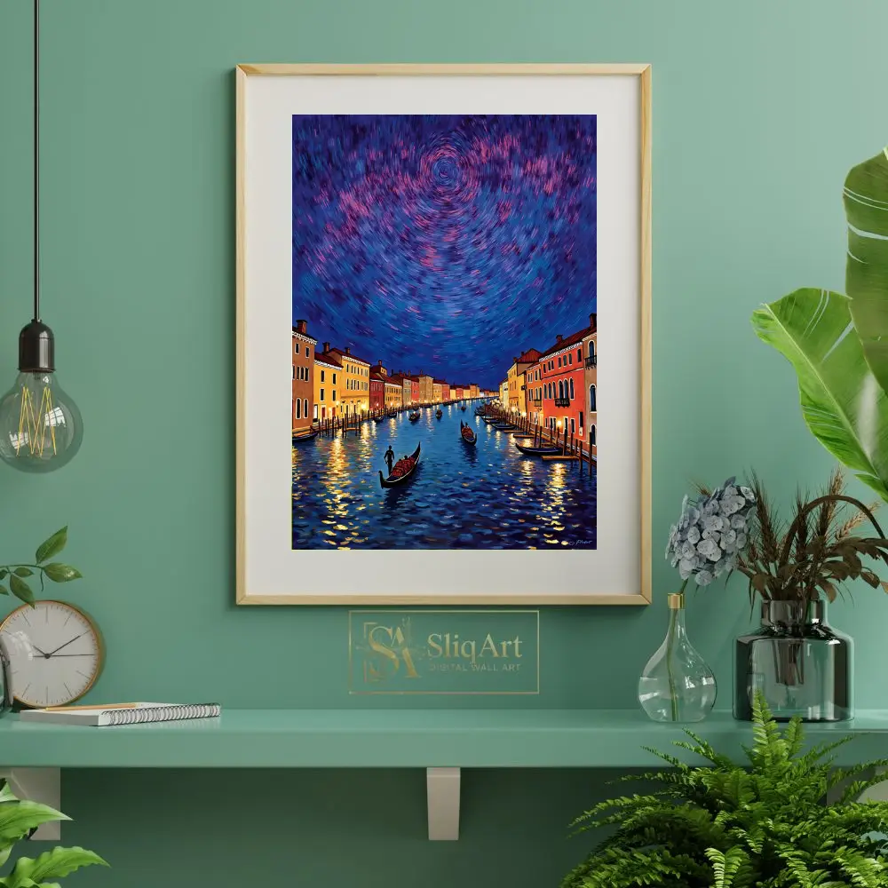 NAU-boats-on-a-river-with-night-lights-091-06 NAU boats on a river with night lights 091