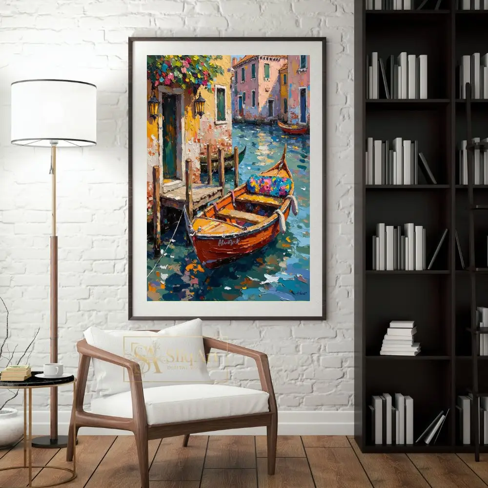 NAU-canal-bloom-impasto-european-canal-art-358-04 NAU canal bloom impasto european canal art 358