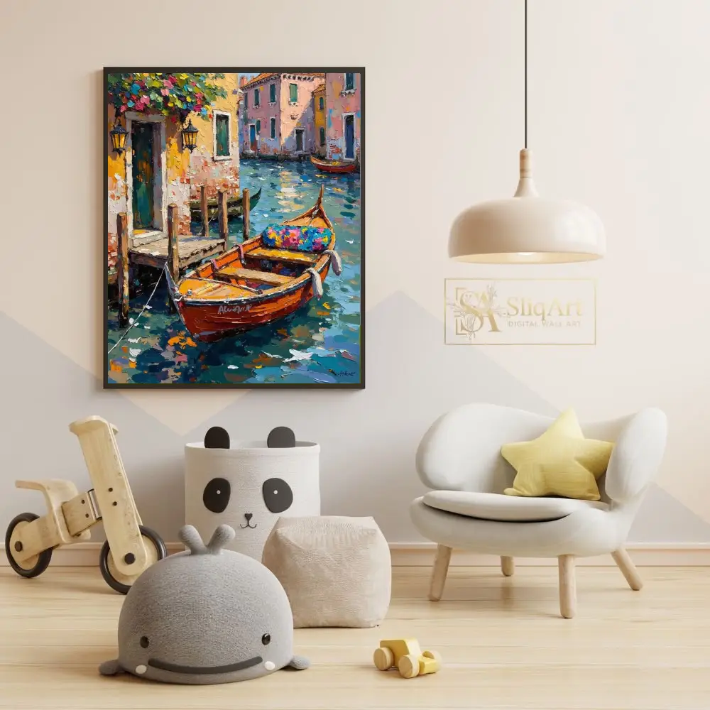 NAU-canal-bloom-impasto-european-canal-art-358-05 NAU canal bloom impasto european canal art 358