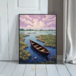 NAU canoe in mangrove 084