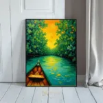 NAU canoe river sunset 090