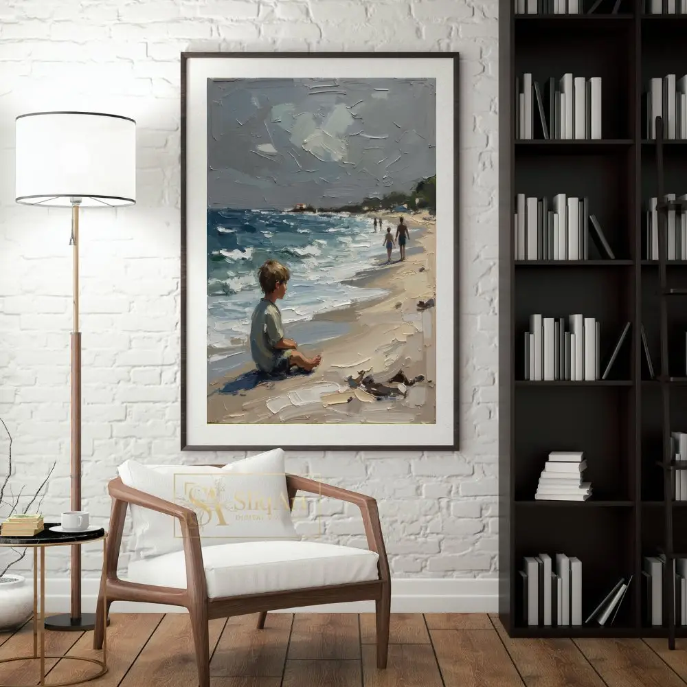NAU-coastal-serenity-impasto-boy-beach-ocean-painting-366-04 NAU coastal serenity impasto boy beach ocean painting 366