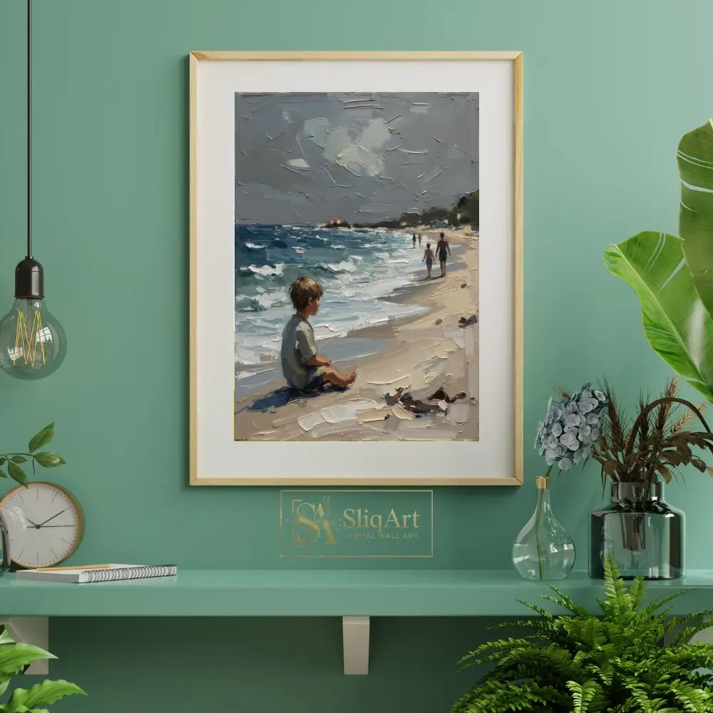 NAU-coastal-serenity-impasto-boy-beach-ocean-painting-366-06 NAU coastal serenity impasto boy beach ocean painting 366