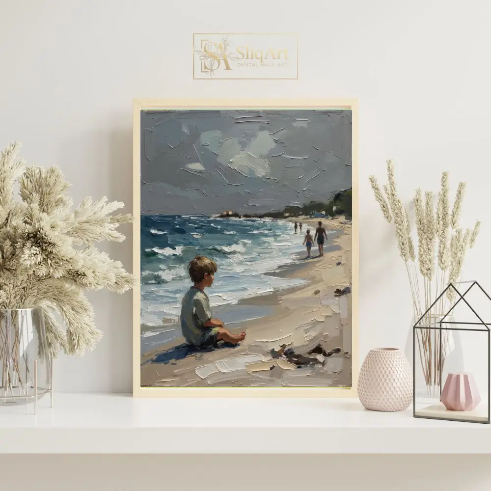 NAU-coastal-serenity-impasto-boy-beach-ocean-painting-366-07 NAU coastal serenity impasto boy beach ocean painting 366