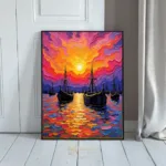 NAU colorful maritime scene 094