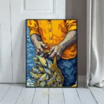 NAU fisherman with fish 100