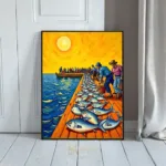 NAU fishing catch sunset 107