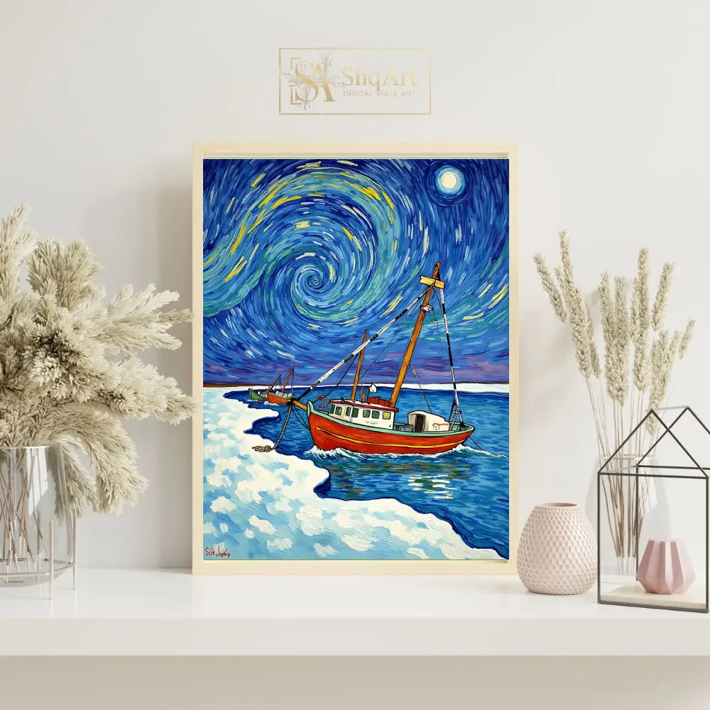 NAU-fishing-painting-with-night-sky-106-07 NAU fishing painting with night sky 106