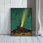 NAU glowing tree 114