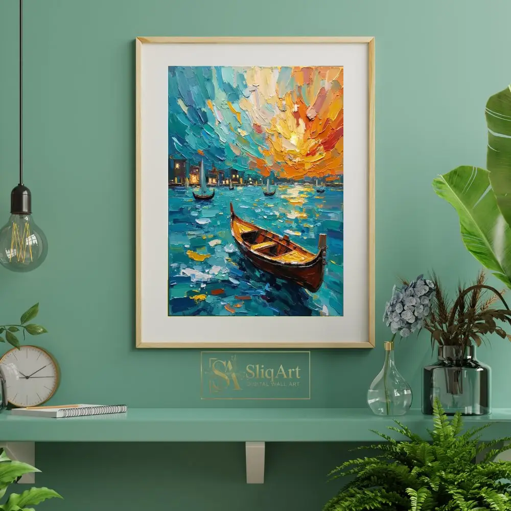 NAU-golden-harbor-impasto-coastal-city-art-377-06 NAU golden harbor impasto coastal city art 377