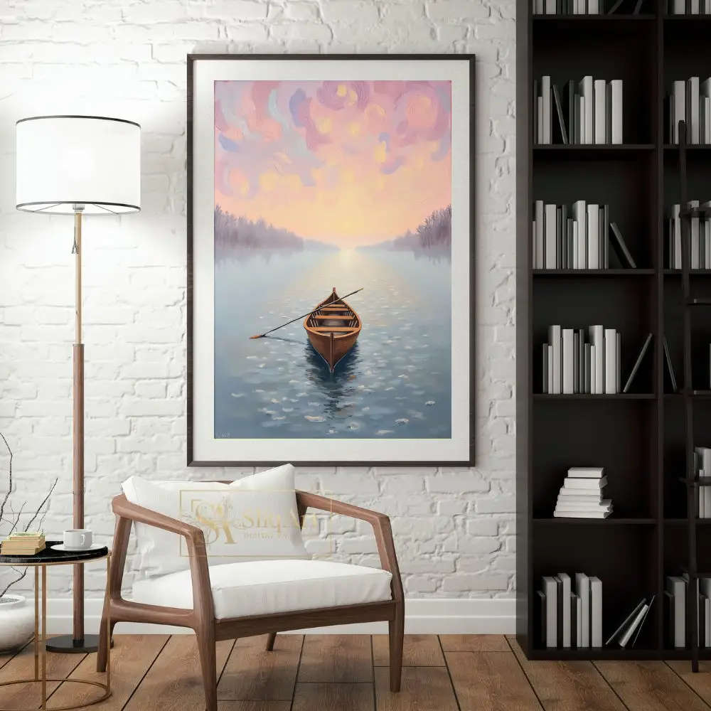 NAU-in-the-lake-art-print-040-04 NAU in the lake art print 040