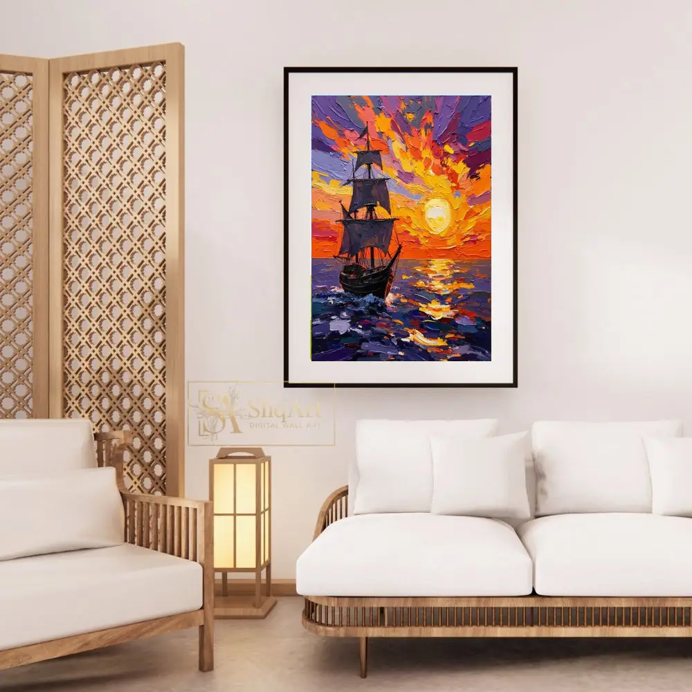 NAU-inferno-horizon-impasto-galleon-digital-art-print-386-03 NAU inferno horizon impasto galleon digital art print 386