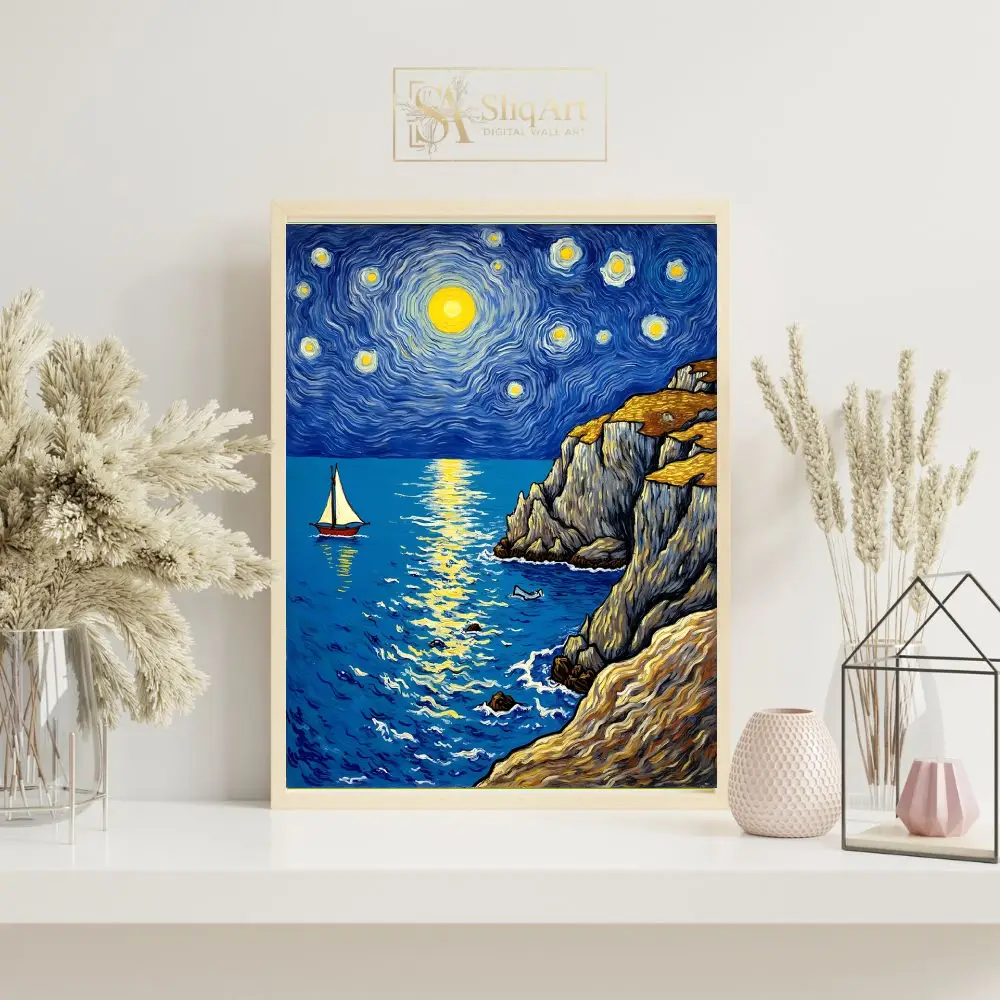 NAU-moonlight-and-stars-postcard-143-07 NAU moonlight and stars postcard 143