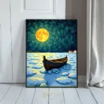 NAU moonlit by lake 151