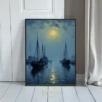 NAU moonlit harbor 156
