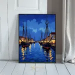 NAU nighttime marina scene 176