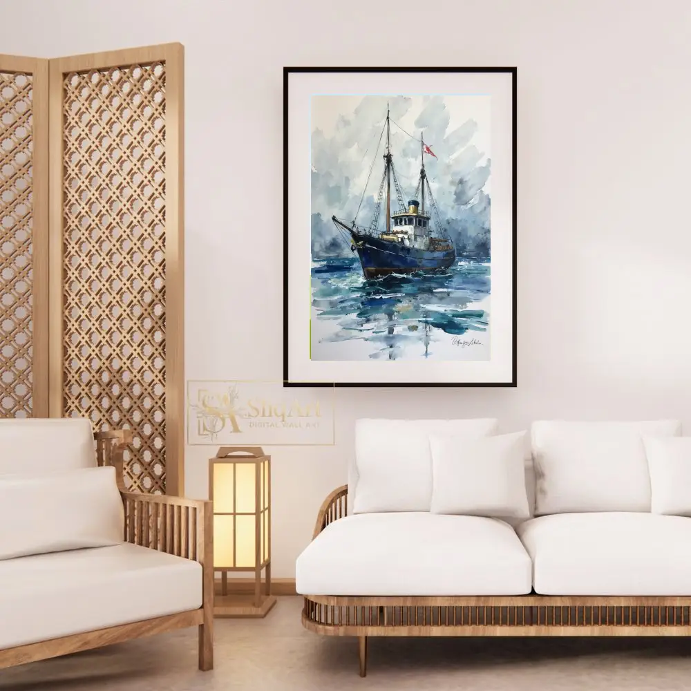 NAU-nordic-mariner-impasto-fishing-schooner-art-398-03 NAU nordic mariner impasto fishing schooner art 398