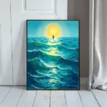 NAU ocean sunset sailboat 184