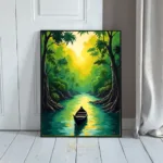 NAU peaceful tropical river scene 191