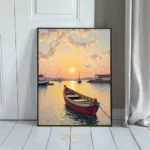 NAU red sunset fishing huts 193