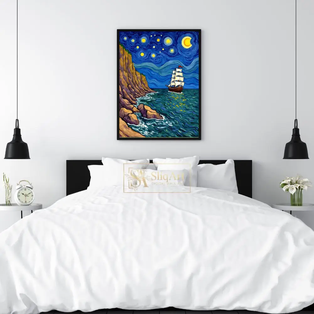 NAU-sailboat-rocky-coast-night-209-02 NAU sailboat rocky coast night 209