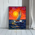 NAU sailboat sunset 215