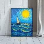 NAU sailing at sunset 065