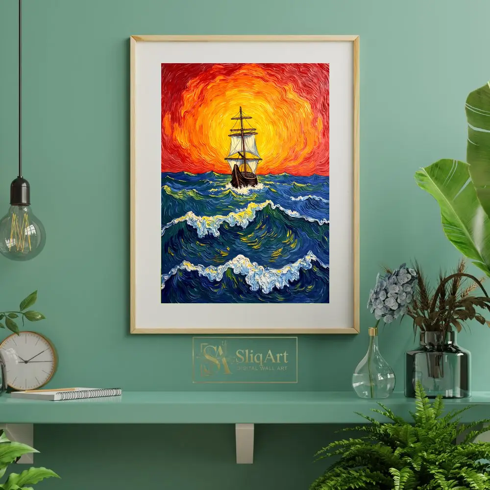 NAU-sailing-ship-sunset-sea-226-06 NAU sailing ship sunset sea 226