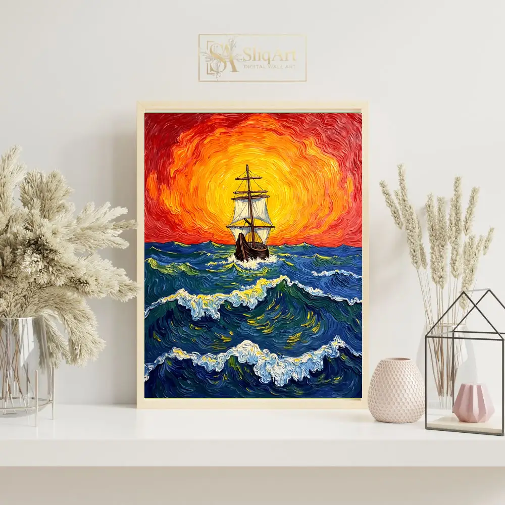 NAU-sailing-ship-sunset-sea-226-07 NAU sailing ship sunset sea 226