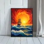 NAU sea journey ship sunset 229