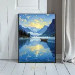 NAU serene mountain landscape 235