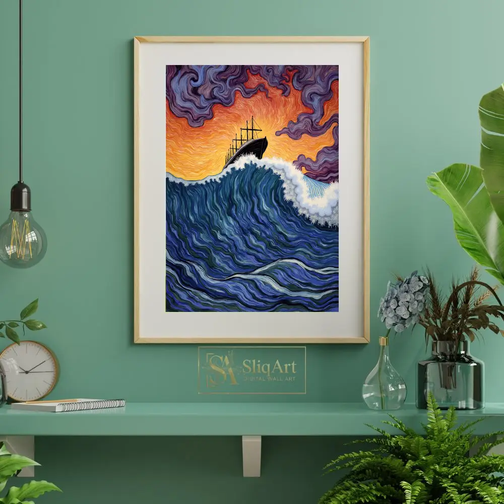 NAU-ship-sail-stormy-sea-258-06 NAU ship sail stormy sea 258