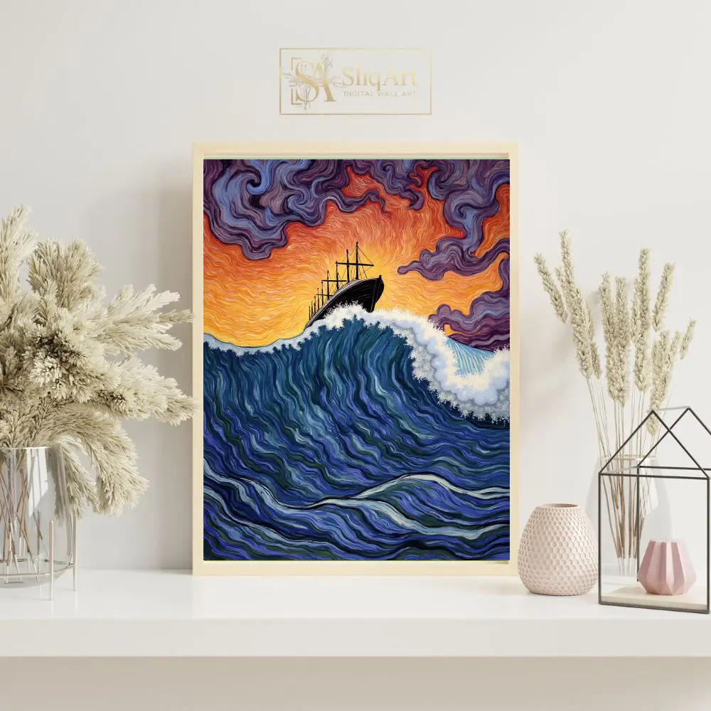 NAU-ship-sail-stormy-sea-258-07 NAU ship sail stormy sea 258