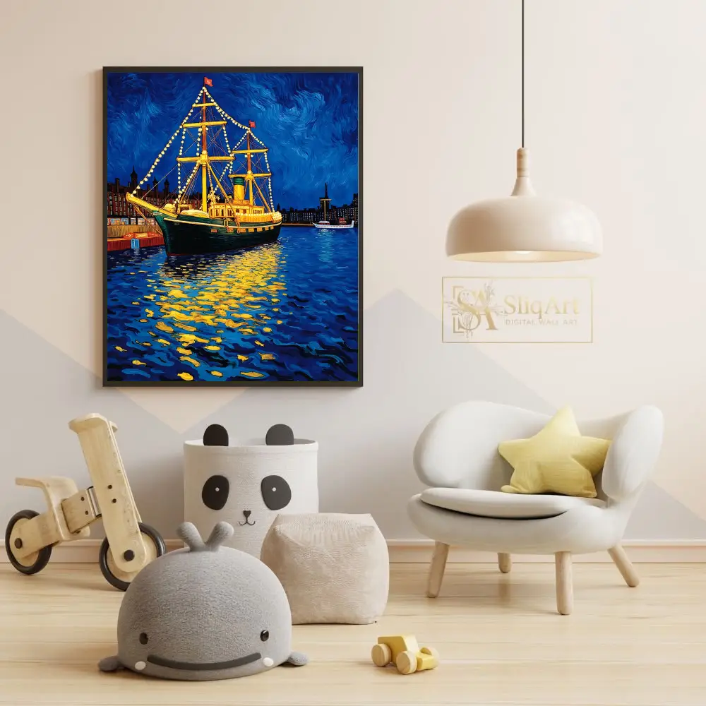 NAU-ship-sailboat-night-time-248-05 NAU ship sailboat night time 248