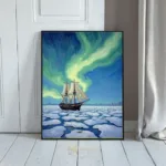 NAU ship sailing frozen ocean 252
