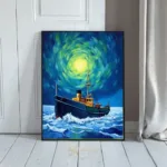 NAU ship sailing in ocean 253