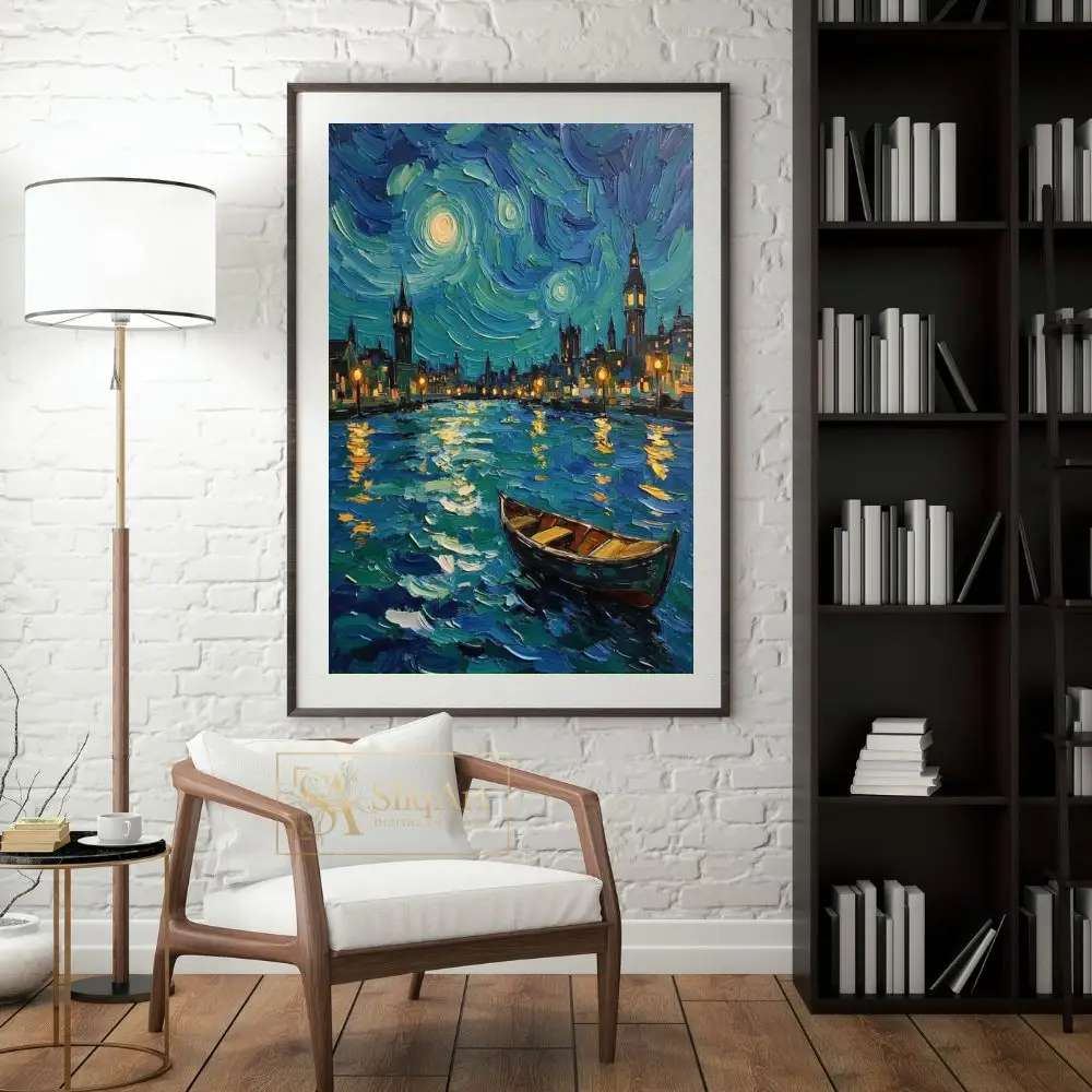 NAU-starry-london-nights-impasto-cityscape-digital-art-423-04 NAU starry london nights impasto cityscape digital art 423