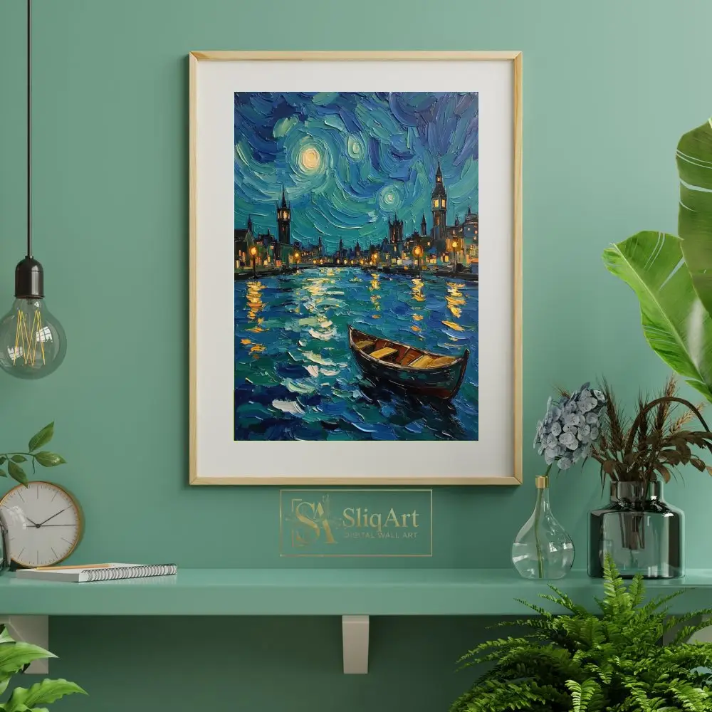 NAU-starry-london-nights-impasto-cityscape-digital-art-423-06 NAU starry london nights impasto cityscape digital art 423