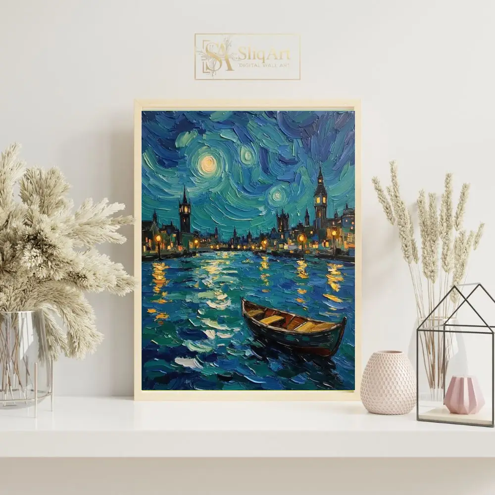 NAU-starry-london-nights-impasto-cityscape-digital-art-423-07 NAU starry london nights impasto cityscape digital art 423