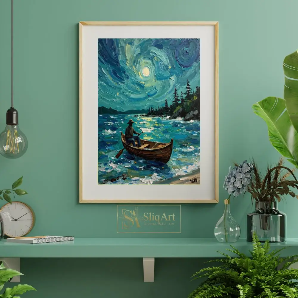 NAU-starry-night-angler-impasto-fisherman-lake-serenity-digital-art-prin-425-06 NAU starry night angler impasto fisherman lake serenity digital art prin 425