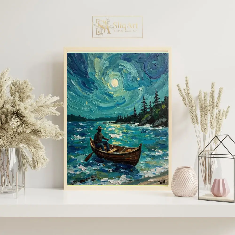 NAU-starry-night-angler-impasto-fisherman-lake-serenity-digital-art-prin-425-07 NAU starry night angler impasto fisherman lake serenity digital art prin 425