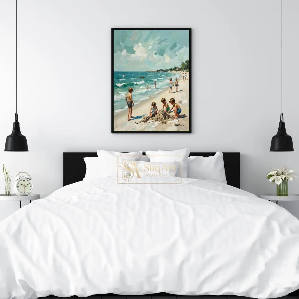 NAU-summer-memories-impasto-children-beach-art-429-02 NAU summer memories impasto children beach art 429