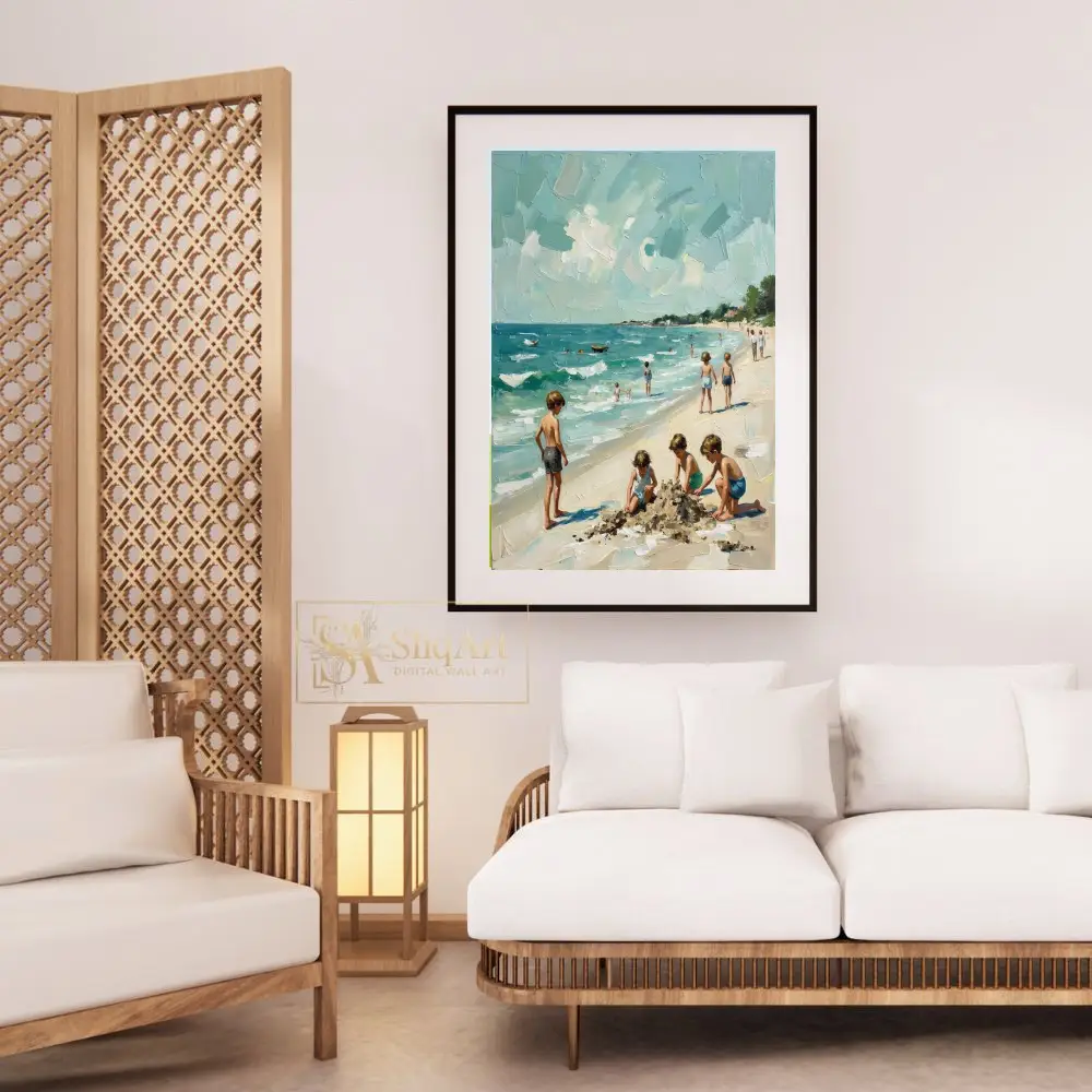 NAU-summer-memories-impasto-children-beach-art-429-03 NAU summer memories impasto children beach art 429