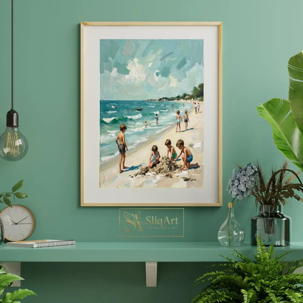 NAU-summer-memories-impasto-children-beach-art-429-06 NAU summer memories impasto children beach art 429