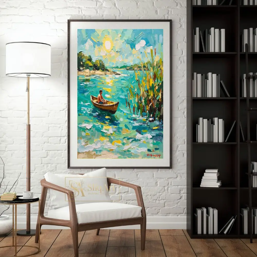 NAU-sun-kissed-solace-impasto-lake-digital-art-print-431-04 NAU sun kissed solace impasto lake digital art print 431