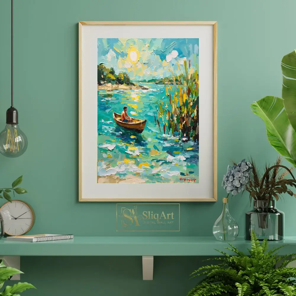 NAU-sun-kissed-solace-impasto-lake-digital-art-print-431-06 NAU sun kissed solace impasto lake digital art print 431