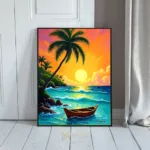 NAU sunset beach scene 283