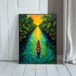 NAU sunset canoe journey 305