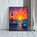 NAU sunset lighthouse 309